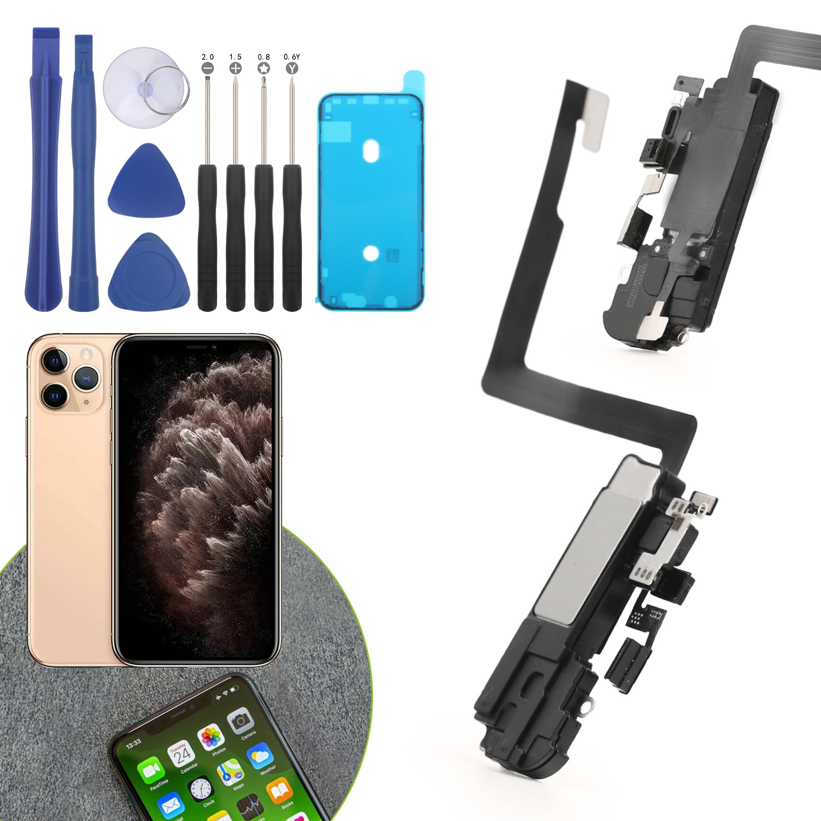 スマホアクセサリー iPhone 11 PRO MAX Amazon.com: YESPURE for iPhone 11 Pro Max Crossbody Case Clear